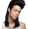 Spirit Halloween Black Mullet Wig -Spirit Halloween Shop 01179431 a