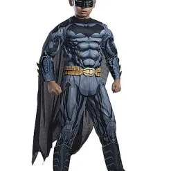 Spirit Halloween Kids Grey And Black 3D Batman Costume - DC Comics