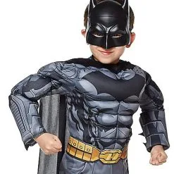 Spirit Halloween Kids Grey And Black 3D Batman Costume - DC Comics 9 Spirit Halloween Kids Grey And Black 3D Batman Costume - DC Comics -Spirit Halloween Shop 01289404 d