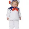 Spirit Halloween Baby Belly Stay Puft Marshmallow Costume - Ghostbusters -Spirit Halloween Shop 01355965 a
