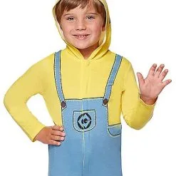 Spirit Halloween Toddler Minions One Piece - Despicable Me -Spirit Halloween Shop 01357250 c