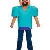 Spirit Halloween Kids Steve Costume - Minecraft