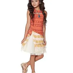 Spirit Halloween Kids Moana Dress Costume - Moana