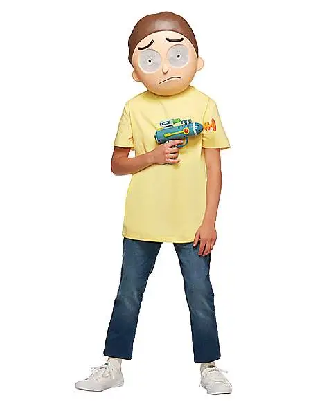 Spirit Halloween Teen Morty Costume - Rick And Morty 3 Spirit Halloween Teen Morty Costume - Rick And Morty
