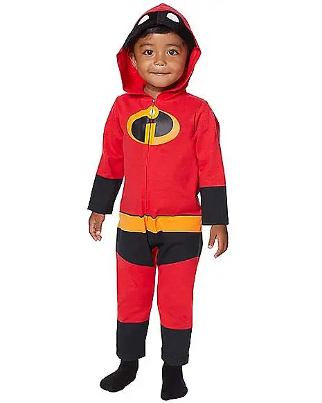Spirit Halloween Baby Incredibles Coveralls - Disney 3 Spirit Halloween Baby Incredibles Coveralls - Disney