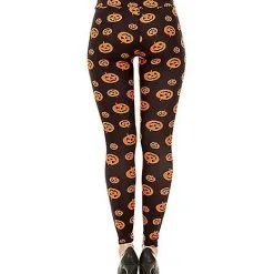 Spirit Halloween Plus Size Pumpkin Leggings 7 Spirit Halloween Plus Size Pumpkin Leggings -Spirit Halloween Shop 01434281 c