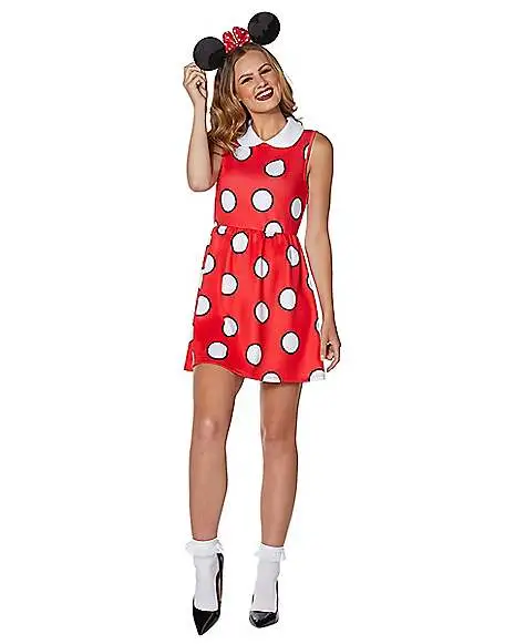 Spirit Halloween Minnie Mouse Bow Dress - Disney 5 Spirit Halloween Minnie Mouse Bow Dress - Disney - Image 3