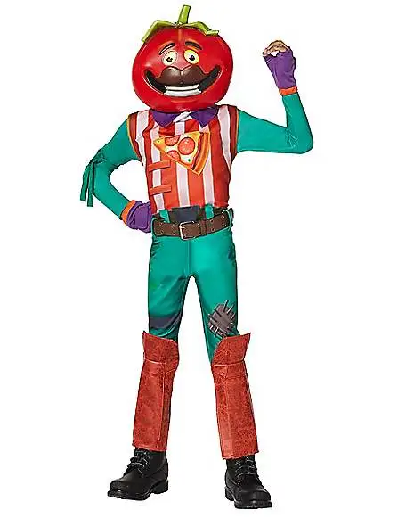 Spirit Halloween Boys TomatoHead Costume - Fortnite 3 Spirit Halloween Boys TomatoHead Costume - Fortnite