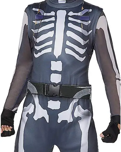Spirit Halloween Girls Skull Ranger Costume - Fortnite 4 Spirit Halloween Girls Skull Ranger Costume - Fortnite - Image 2