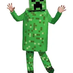 Spirit Halloween Kids Creeper Costume Deluxe - Minecraft 7 Spirit Halloween Kids Creeper Costume Deluxe - Minecraft -Spirit Halloween Shop 01448034 c