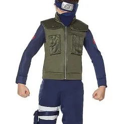 Spirit Halloween Kids Kakashi Costume - Naruto Shippuden -Spirit Halloween Shop 01460062 c