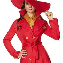 Spirit Halloween Adult Carmen Sandiego Costume 7 Spirit Halloween Adult Carmen Sandiego Costume -Spirit Halloween Shop 01460989 c