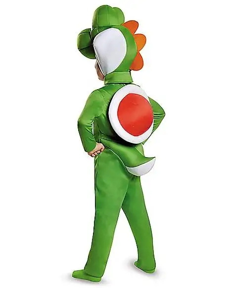 Spirit Halloween Toddler Yoshi Costume - Super Mario Bros. 4 Spirit Halloween Toddler Yoshi Costume - Super Mario Bros. - Image 2