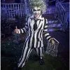 Spirit Halloween Adult Beetlejuice Striped Suit -Spirit Halloween Shop 01484245 a