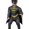 Spirit Halloween Toddler Muscle Batman Costume