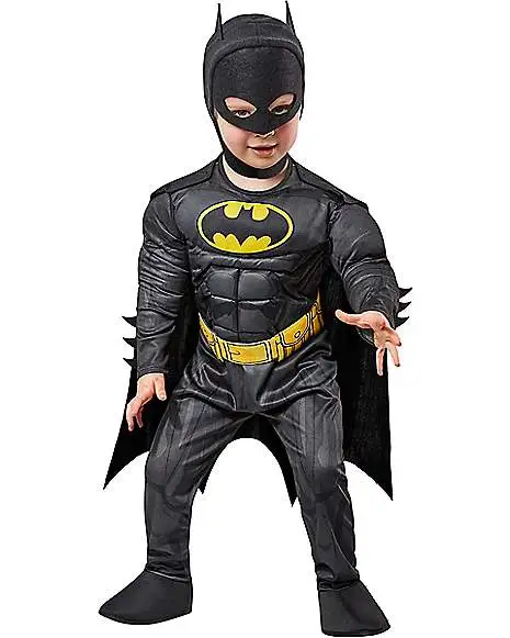 Spirit Halloween Toddler Muscle Batman Costume 3 Spirit Halloween Toddler Muscle Batman Costume