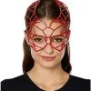 Spirit Halloween Geometric Devil Mask -Spirit Halloween Shop 01489566 a