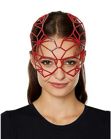 Spirit Halloween Geometric Devil Mask 3 Spirit Halloween Geometric Devil Mask