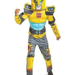 Spirit Halloween Kids Muscle Bumblebee Costume - Transformers