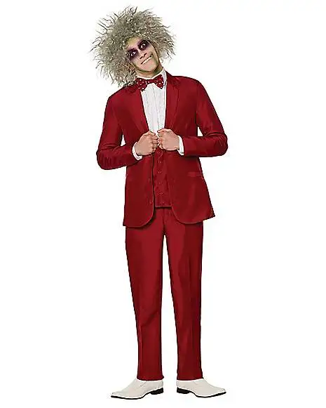 Spirit Halloween Adult Beetlejuice Wedding Suit 3 Spirit Halloween Adult Beetlejuice Wedding Suit
