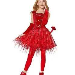 Spirit Halloween Kids Fiery Devil Costume