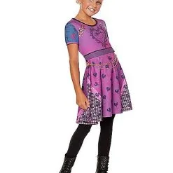 Spirit Halloween Kids Mal Dress - Descendants 3 -Spirit Halloween Shop 01503911 c