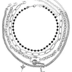 Spirit Halloween '80s Layering Choker Necklaces