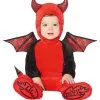 Spirit Halloween Baby Red Devil One Piece Costume -Spirit Halloween Shop 01518463 a