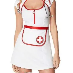 Spirit Halloween Adult Fierce Nurse Costume -Spirit Halloween Shop 01525898 c