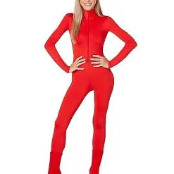 Spirit Halloween Adult Zip Up Catsuit