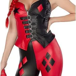 Spirit Halloween Harley Quinn Two-Piece Costume - The Suicide Squad -Spirit Halloween Shop 01530047 c