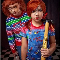 Spirit Halloween Kids Chucky Overalls Costume - The Signature Collection 5 Spirit Halloween Kids Chucky Overalls Costume - The Signature Collection -Spirit Halloween Shop 01538800 c