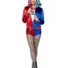 Spirit Halloween Adult Harley Quinn Jacket - Suicide Squad -Spirit Halloween Shop 01545912 a