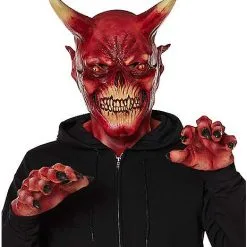 Spirit Halloween Shop 21 Spirit Halloween Devil Mask With Hands