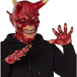 Spirit Halloween Devil Mask With Hands -Spirit Halloween Shop 01550474 c