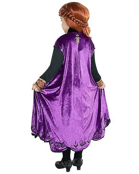 Spirit Halloween Toddler Anna Costume Deluxe - Frozen 2 4 Spirit Halloween Toddler Anna Costume Deluxe - Frozen 2 - Image 2