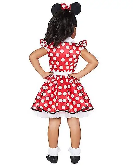 Spirit Halloween Toddler Minnie Mouse Red Dress Costume - Mickey And Friends 4 Spirit Halloween Toddler Minnie Mouse Red Dress Costume - Mickey And Friends - Image 2