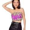 Spirit Halloween Leopard Tube Top - Bratz -Spirit Halloween Shop 01554476 a