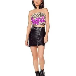 Spirit Halloween Leopard Tube Top - Bratz -Spirit Halloween Shop 01554476 c