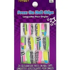 Spirit Halloween '80s Press On Nails -Spirit Halloween Shop 01564392 c