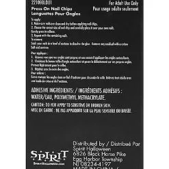 Spirit Halloween '80s Press On Nails -Spirit Halloween Shop 01564392 d