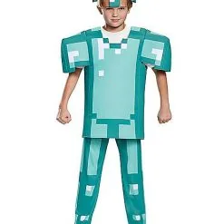 Spirit Halloween Kids Armor Deluxe Costume - Minecraft
