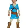 Spirit Halloween Kids Link Costume Deluxe - The Legend Of Zelda: Breath Of The Wild -Spirit Halloween Shop 01566306 a