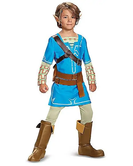 Spirit Halloween Kids Link Costume Deluxe - The Legend Of Zelda: Breath Of The Wild 3 Spirit Halloween Kids Link Costume Deluxe - The Legend Of Zelda: Breath Of The Wild
