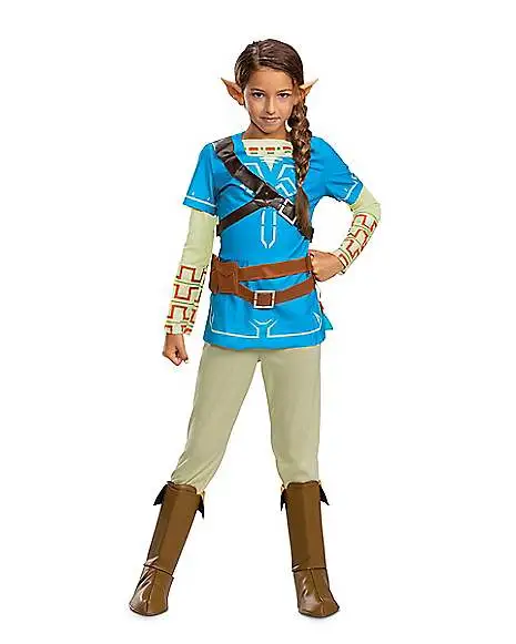 Spirit Halloween Kids Link Costume Deluxe - The Legend Of Zelda: Breath Of The Wild 5 Spirit Halloween Kids Link Costume Deluxe - The Legend Of Zelda: Breath Of The Wild - Image 3