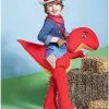 Spirit Halloween Toddler Blitz Ride-Along Costume - Dino Ranch