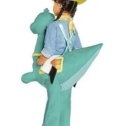 Spirit Halloween Toddler Clover Ride-Along Costume - Dino Ranch -Spirit Halloween Shop 01569318 c