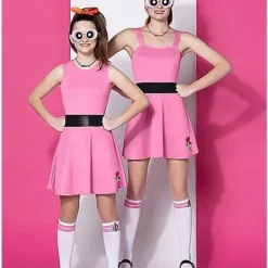 Spirit Halloween Adult Blossom Costume - The Powerpuff Girls -Spirit Halloween Shop 01572460 c