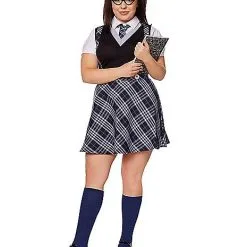 Spirit Halloween Adult Prep School Princess Costume -Spirit Halloween Shop 01574177 a