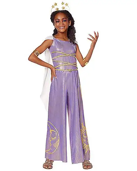 Spirit Halloween Kids Mystical Goddess Jumpsuit Costume 3 Spirit Halloween Kids Mystical Goddess Jumpsuit Costume